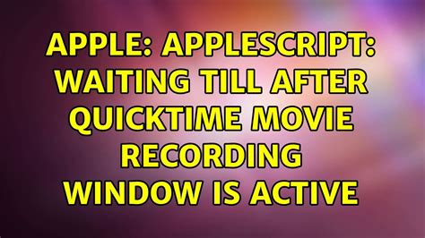 Applescript get active window